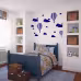 Hot air balloon white cloud wall stickers Hot air balloon white cloud wall stickers