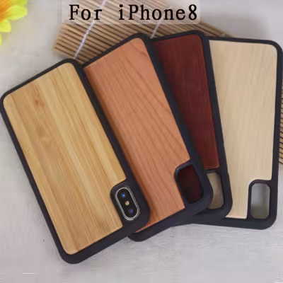 Wooden case TPU phone case Wooden case TPU phone case