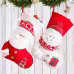 Large Red White Knitted Christmas Stocking Santa Claus Fireplace Decor Socks Xmas Gift Bags Candy Holder Decor For Home Large Red White Knitted Christmas Stocking Santa Claus Fireplace Decor Socks Xmas Gift Bags Candy Holder Decor For Home