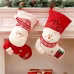 Large Red White Knitted Christmas Stocking Santa Claus Fireplace Decor Socks Xmas Gift Bags Candy Holder Decor For Home Large Red White Knitted Christmas Stocking Santa Claus Fireplace Decor Socks Xmas Gift Bags Candy Holder Decor For Home
