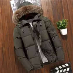 Men's down jacket short white duck down Men's down jacket short white duck down