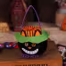 Cute Halloween Candy Bag Halloween Pumpkin Pattern Portable Handbag Cosplay Props Gift Basket Kids Gifts