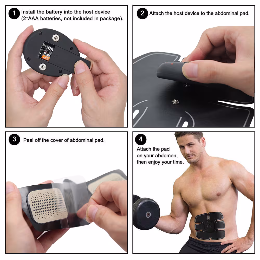The Ultimate EMS Abs & Muscle Trainer