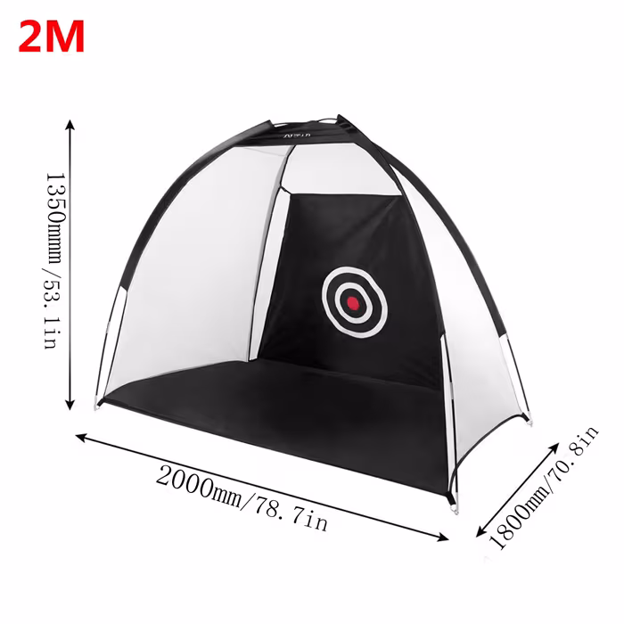 Golf Practice Net Tent Golf Hitting Cage Garden Grassland Practice Tent Golf Training Equipment Mesh Outdoor