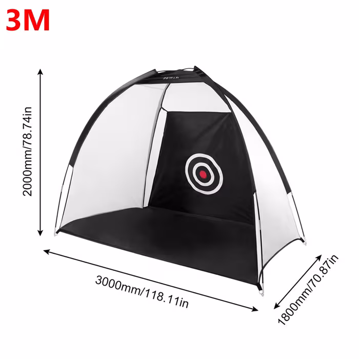 Golf Practice Net Tent Golf Hitting Cage Garden Grassland Practice Tent Golf Training Equipment Mesh Outdoor