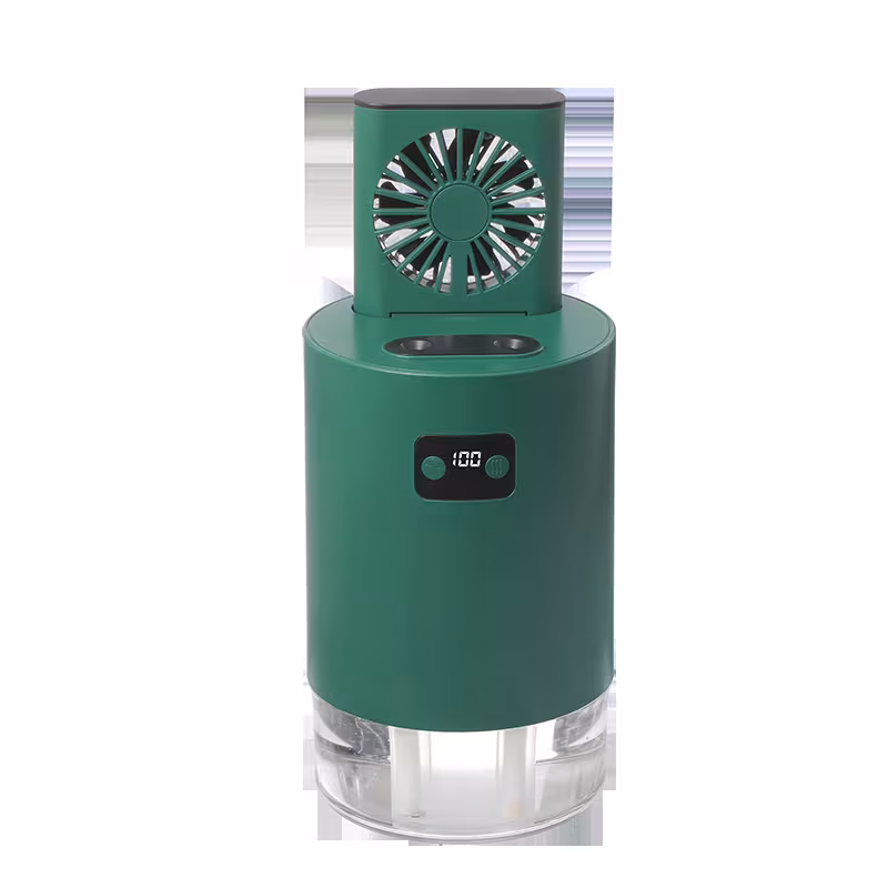 Lifting Fan Humidifier Office Bedroom Air Purifier USB Charging Kawaii Air Humidifier Dual Spray with Remote Control