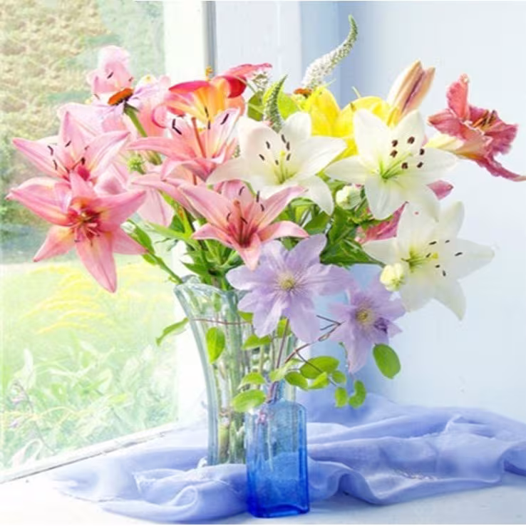 Diamond Painting Vase Home Decoration Painting Custom Direct Sales
