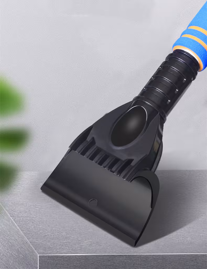 Car Cleaning Brush Ice Scraper Detachable Snow Shovel Brush Dust Remove Brush Auto Windshield Extendable Snow Brush Foam Handle