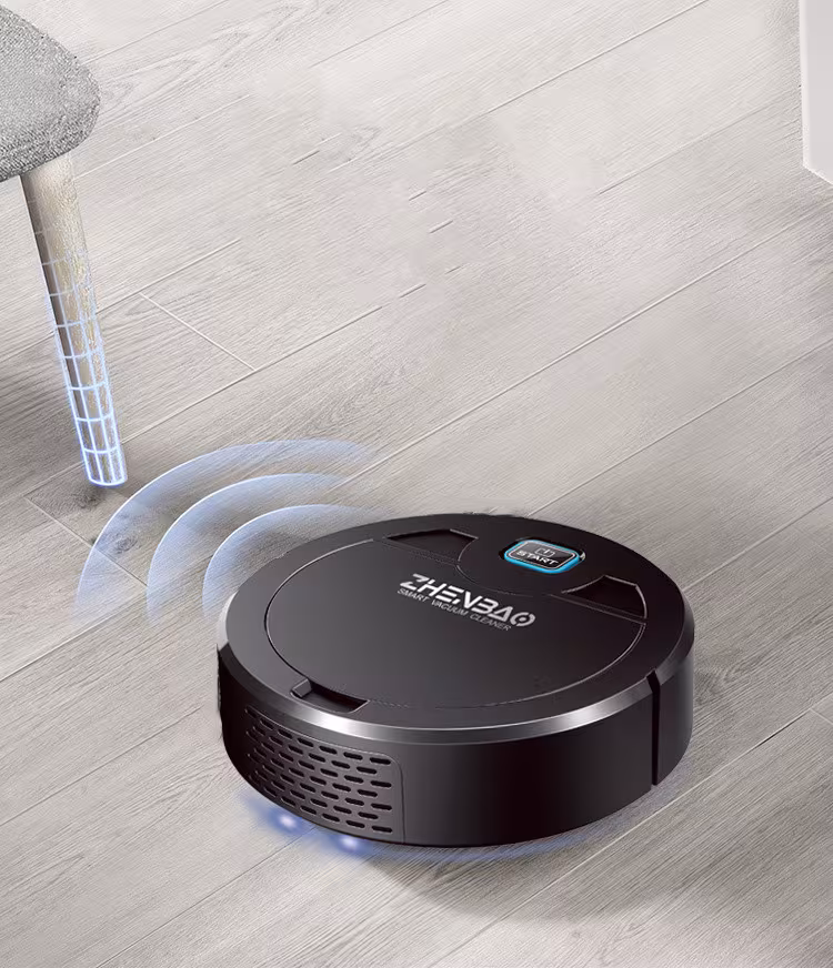 Robot Vacuum Intelligent Multiple Cleaning Modes Vacuum For Pet Hairs Hard Floor Carpet With UV Lamp Lazy Sweeper Vacuum Cleaner