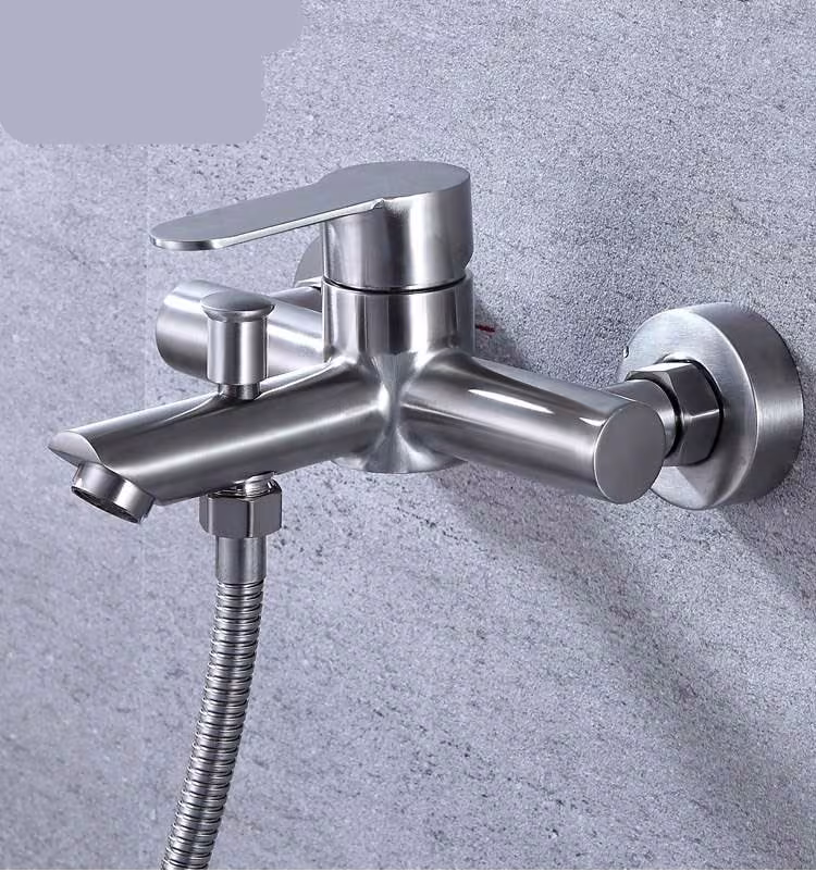 304 Stainless Steel Wire Drawing Shower Faucet