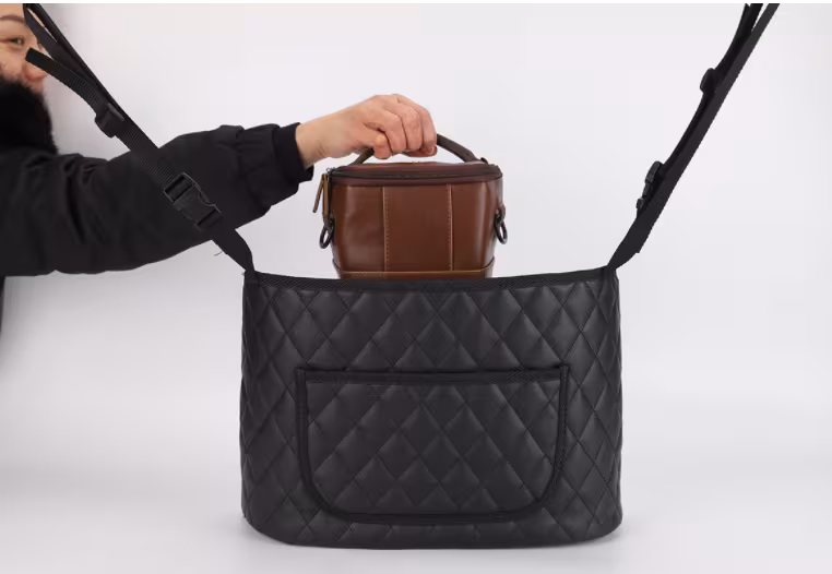 Car Storage Bag Handbag Holder Car Seat Storage Organizer Handbag Holder Auto Interior Stowing Tidying Car Middle Organizer