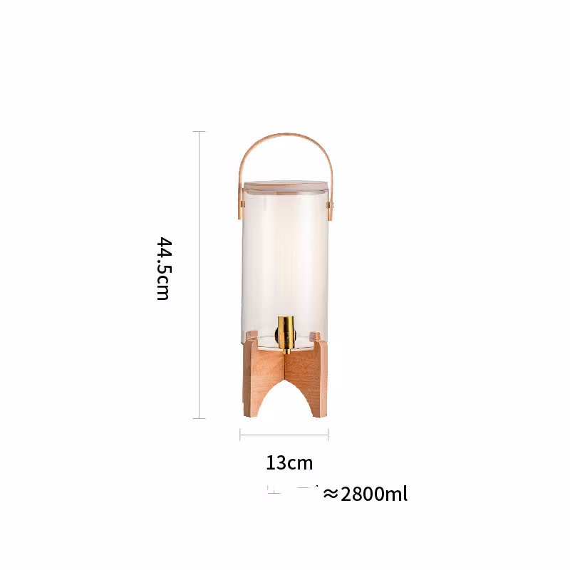 Self-service Juice Dispenser With Faucet Cold Drink Barrel Creative Water Dispenser