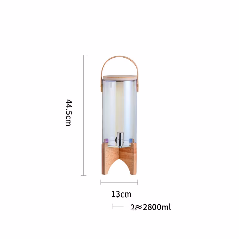 Self-service Juice Dispenser With Faucet Cold Drink Barrel Creative Water Dispenser