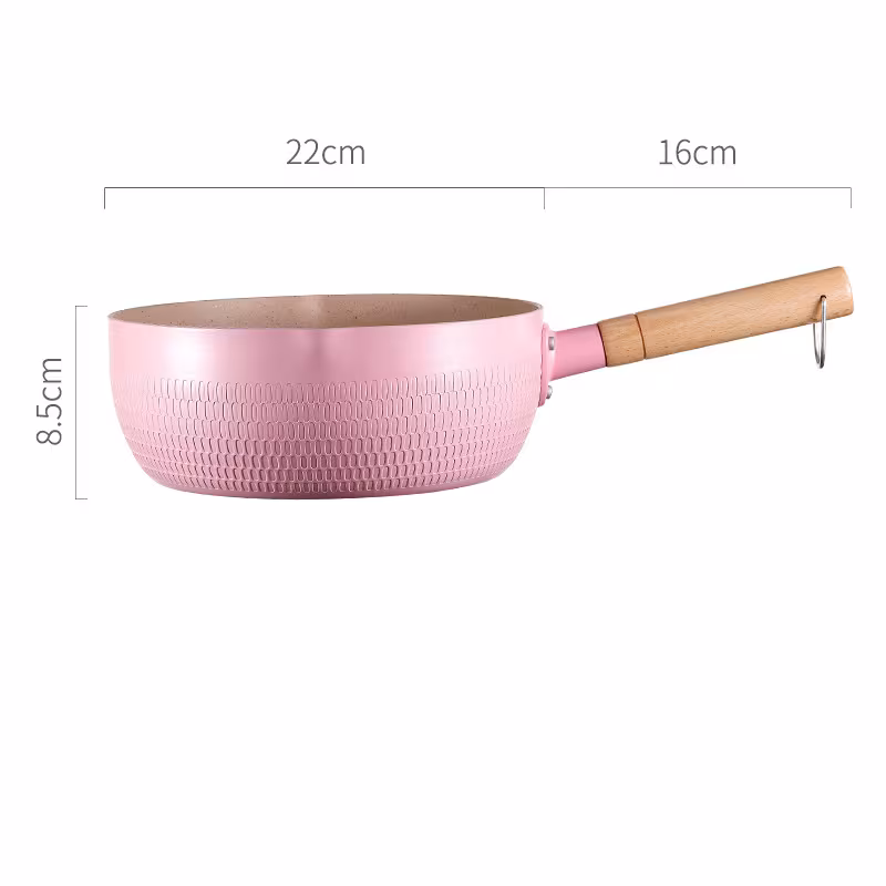 Home Kitchen Non-stick Koping Instant Noodle Stone Baby Boiled Hot Milk Supplement Soup Pot