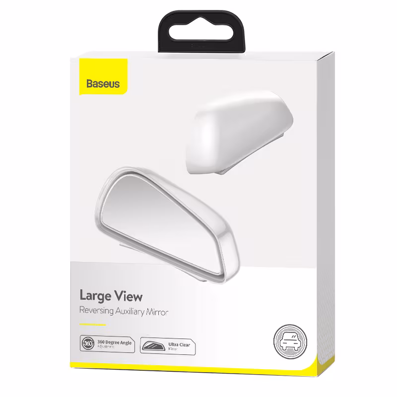 Car Reversing Auxiliary Mirror 360-degree Rain And Fog Protection