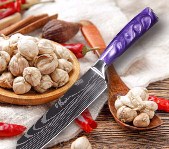 Creative Home Purple Fruit And Vegetable Knife