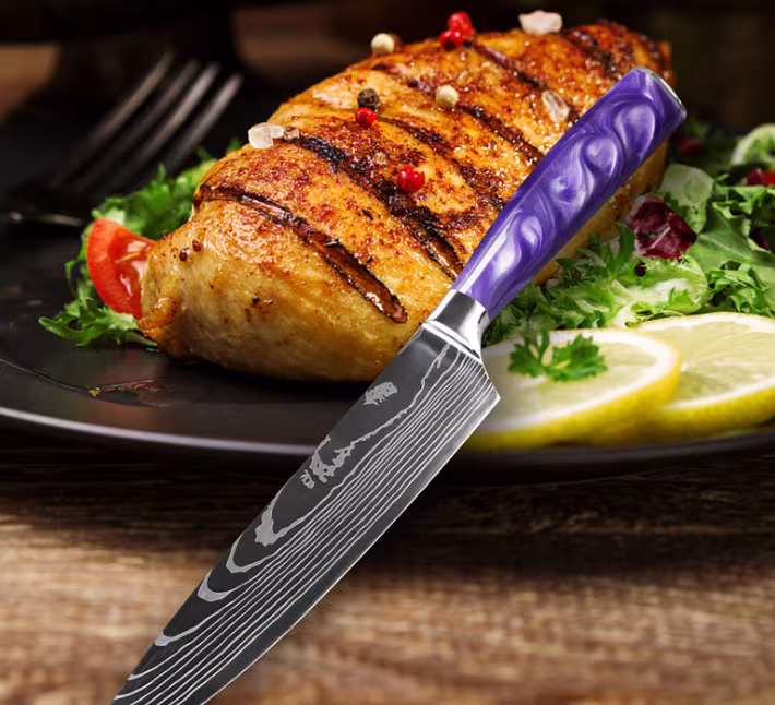 Creative Home Purple Fruit And Vegetable Knife