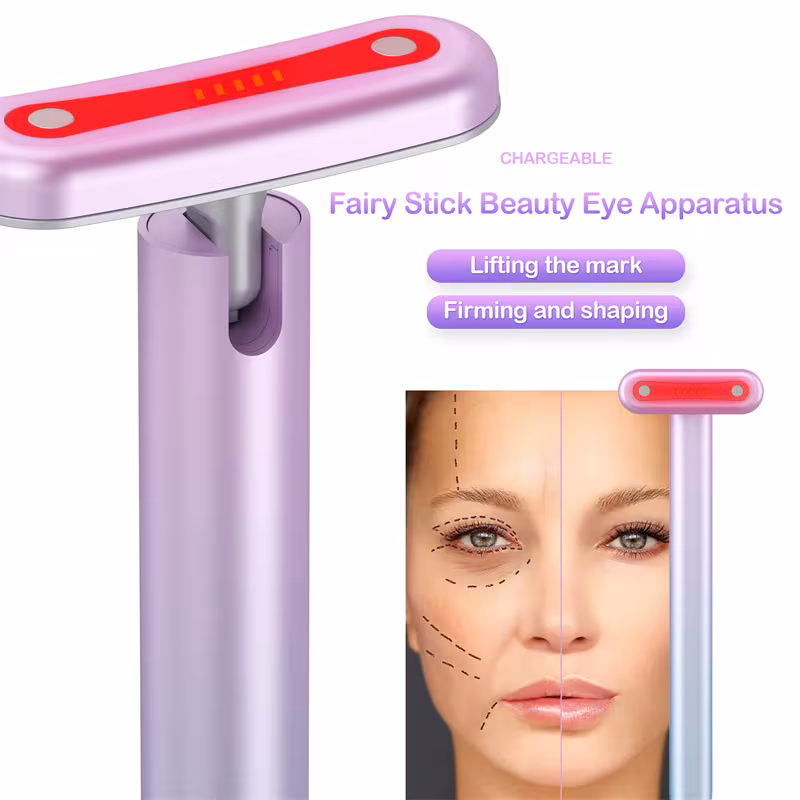 The New Beauty Eye Micro-current Massager Color Light Iontophoresis Instrument