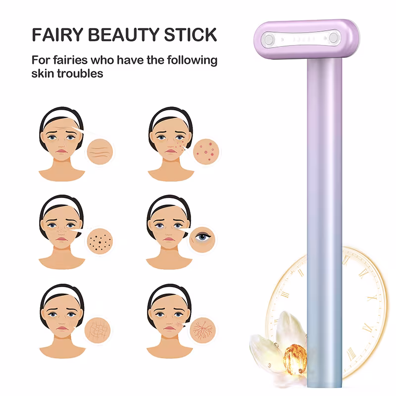 The New Beauty Eye Micro-current Massager Color Light Iontophoresis Instrument
