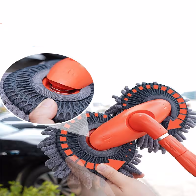 Leben Rotary Car Wash Mop Retractable Without Injury