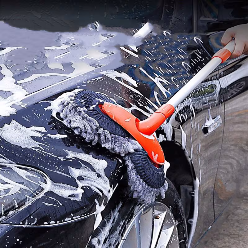 Leben Rotary Car Wash Mop Retractable Without Injury