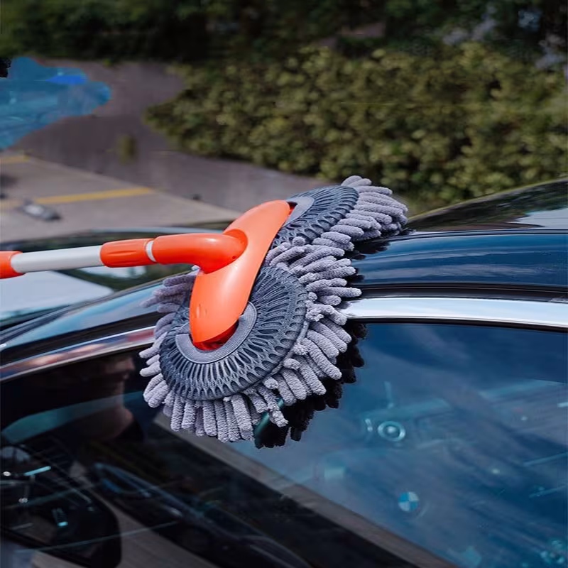 Leben Rotary Car Wash Mop Retractable Without Injury