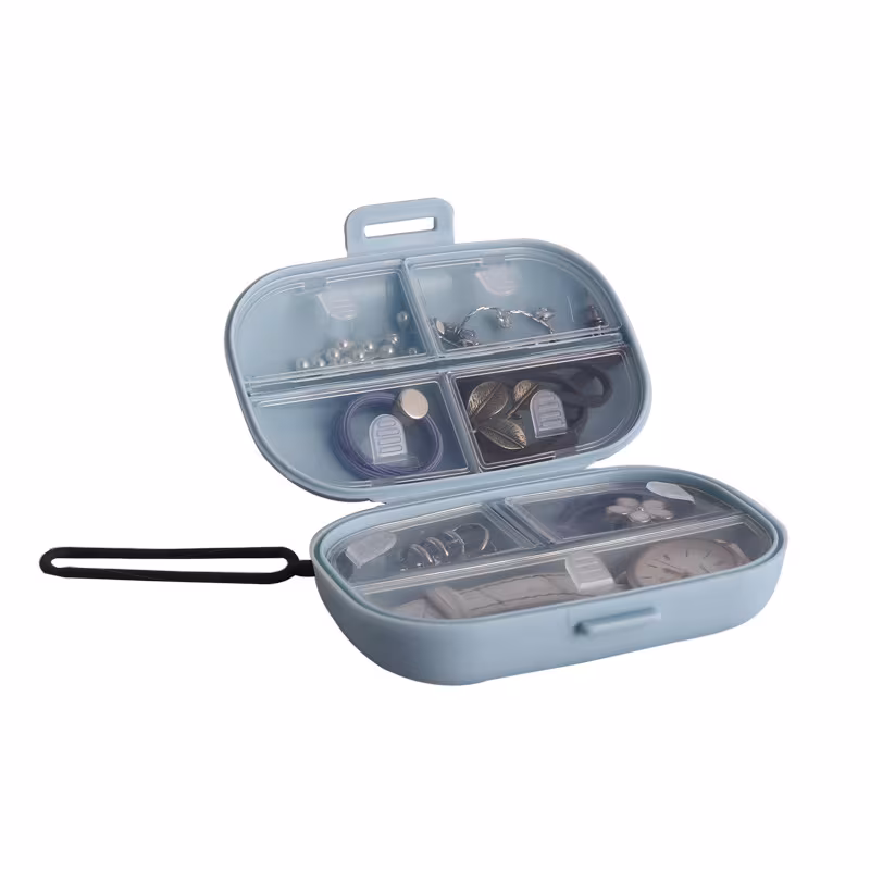Portable Compartment Tidy Mini Storage Box