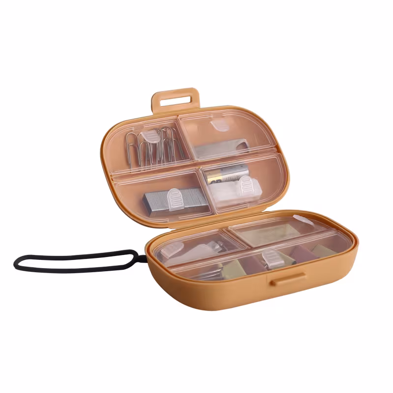 Portable Compartment Tidy Mini Storage Box