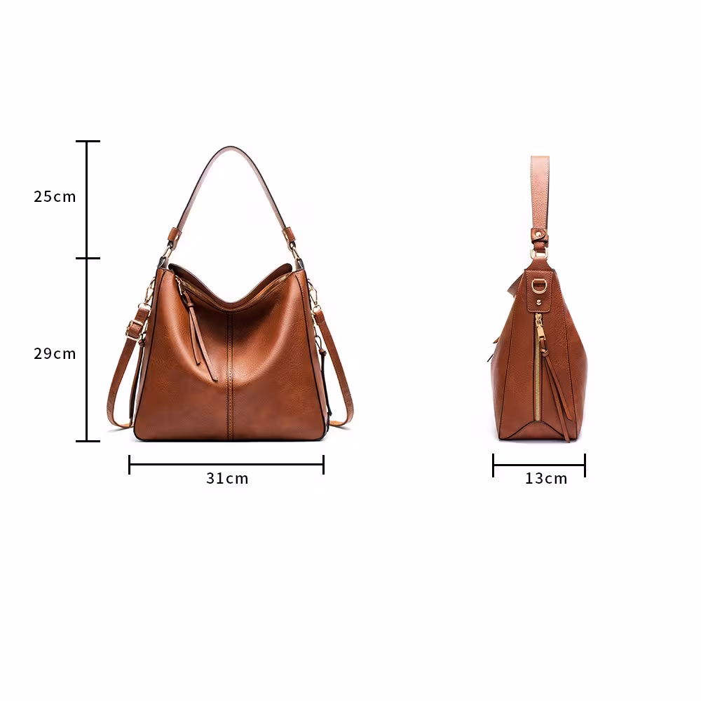 Hobo Bags Women High Capacity Handbags Fahsion Commuting Crossbody Shoulder Bag Shopping Totes