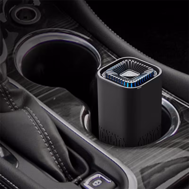 Car Air Purifier Portable Negative Ion Generator Remove Formaldehyde Dust Smoke Air Freshen Washer For Home Car