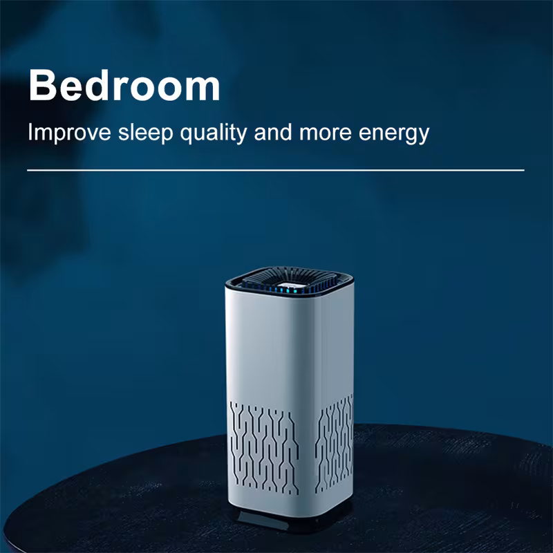 Car Air Purifier Portable Negative Ion Generator Remove Formaldehyde Dust Smoke Air Freshen Washer For Home Car