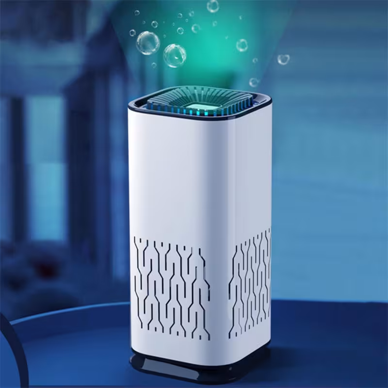 Car Air Purifier Portable Negative Ion Generator Remove Formaldehyde Dust Smoke Air Freshen Washer For Home Car