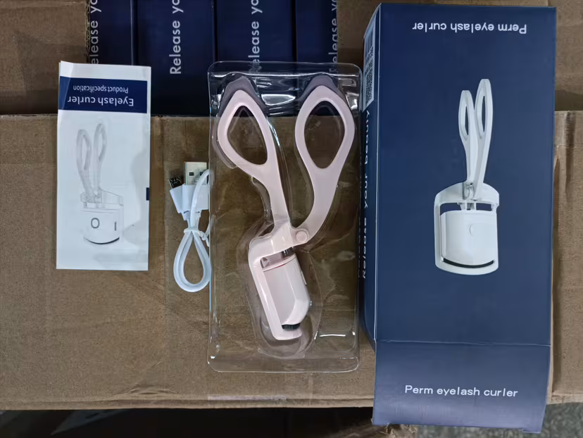 Heated Eyelash Curler Electric Temperature Control Mini Eyelash Curler Electric Portable Charging