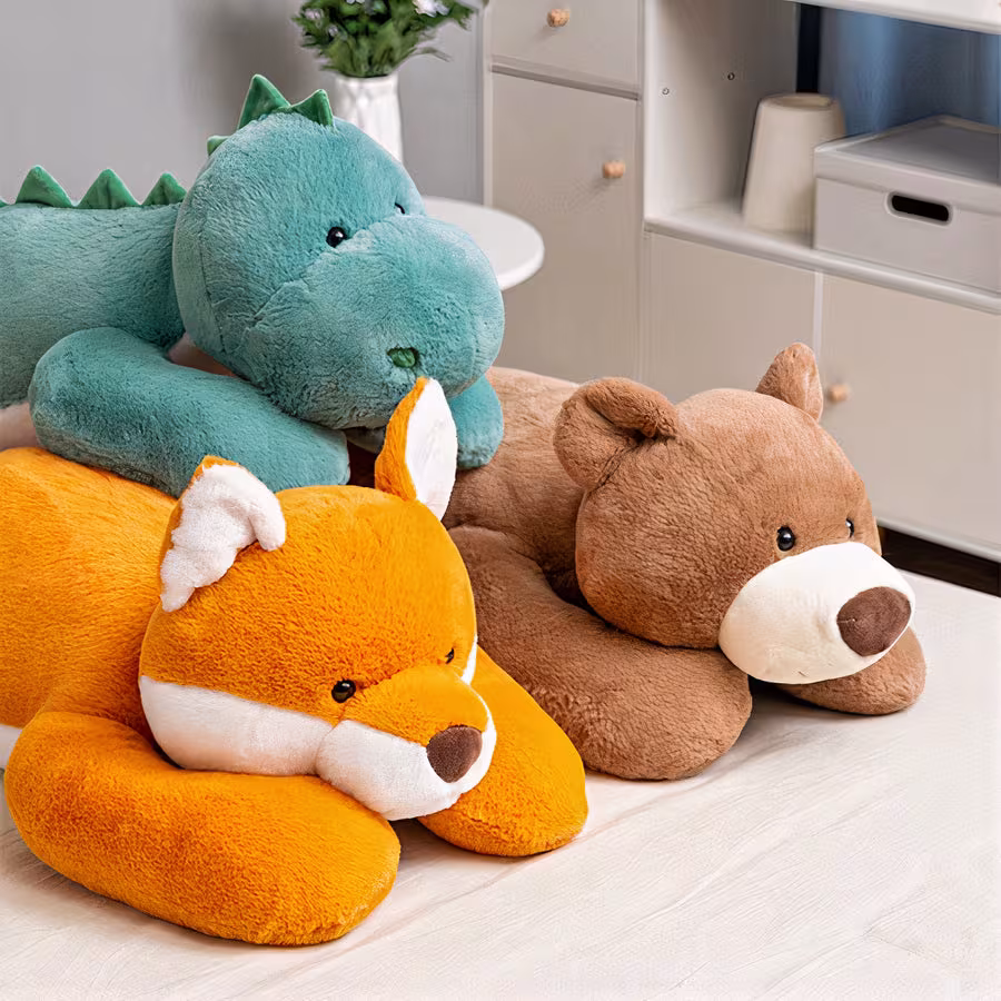 Fox Puppy Husky Soft Plush Toy Hugging Doll