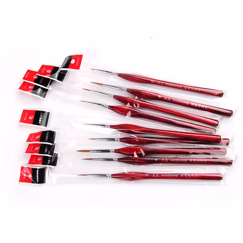 Gouache Oil Painting Watercolor Hand-painted Crochet Pen