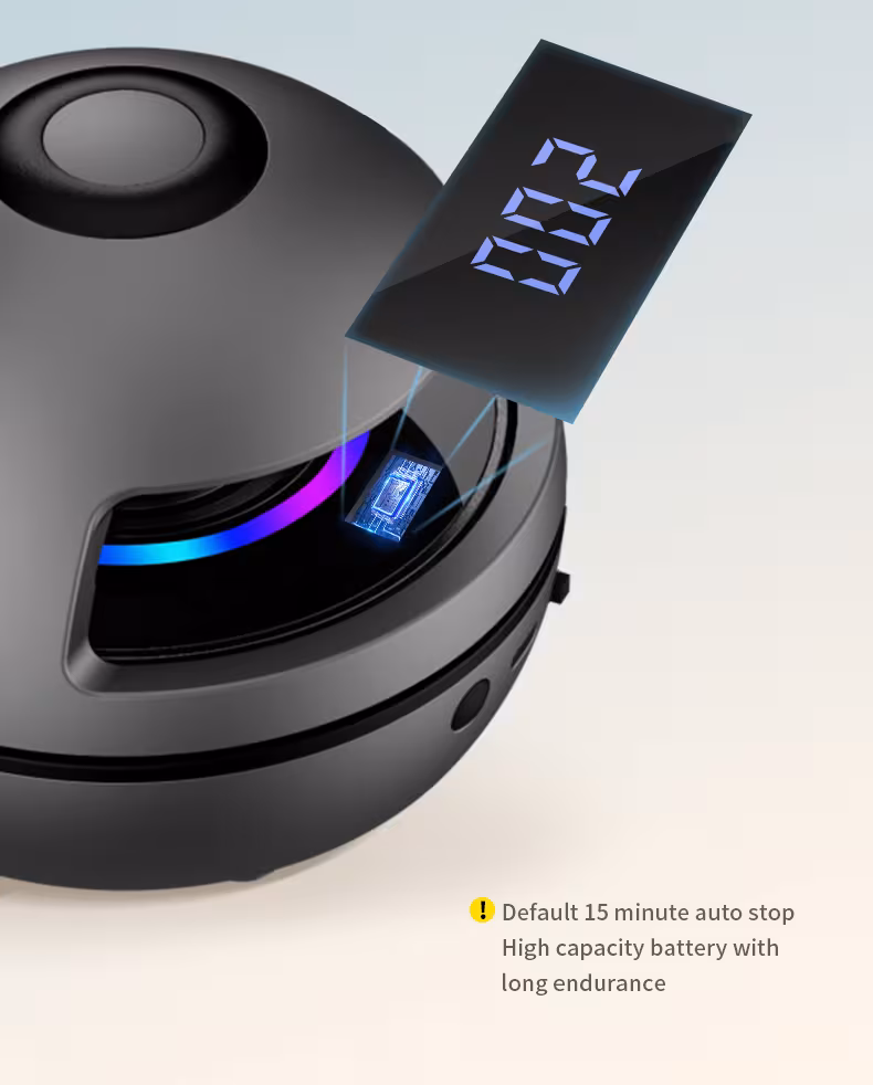 Smart Rope Skipping Machine Smart Jump Rope Machine 10-level Speed Adjustment Led Seven-color Light Wireless Music Function