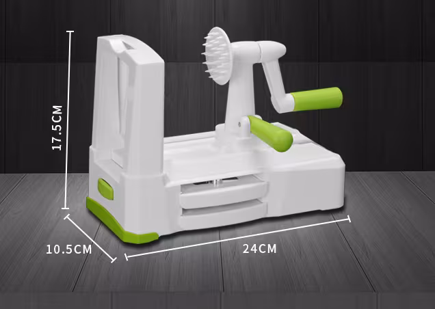 Kitchen Hand-operated Multi-Functional Vegetable Cutter Rust Resistant Practical Manual Vegetable Slicer For Home