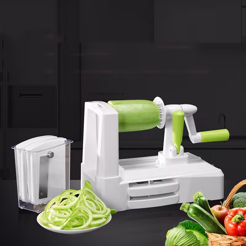 Kitchen Hand-operated Multi-Functional Vegetable Cutter Rust Resistant Practical Manual Vegetable Slicer For Home