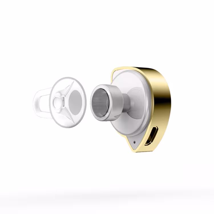 Sports wireless Bluetooth headset with earplug