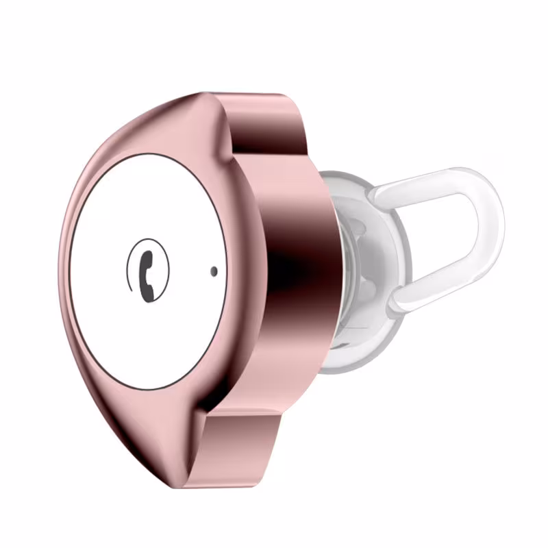 Sports wireless Bluetooth headset with earplug