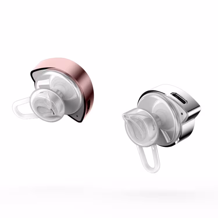 Sports wireless Bluetooth headset with earplug