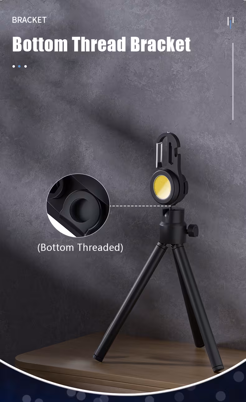 6 IN 1 Multi-functional Mini Keychain Lamp Super Bright Small Flashlight Aluminum Alloy Work Lamp