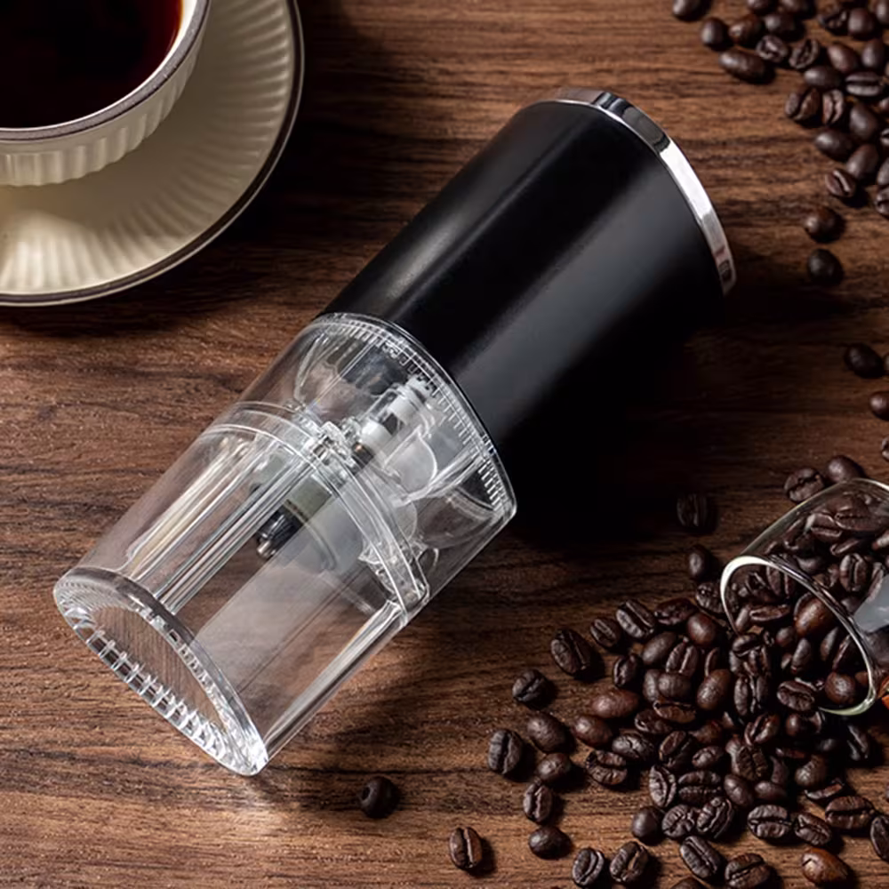 Electric Coffee Grinder Coffee Bean Grinder Cafe Automatic Portable USB Rechargeable Food Crusher For Drip Coffee Kitchen Gadgets
