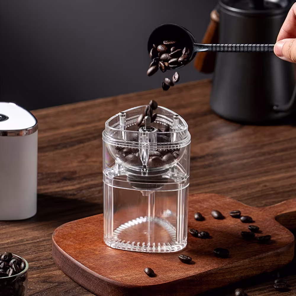 Electric Coffee Grinder Coffee Bean Grinder Cafe Automatic Portable USB Rechargeable Food Crusher For Drip Coffee Kitchen Gadgets