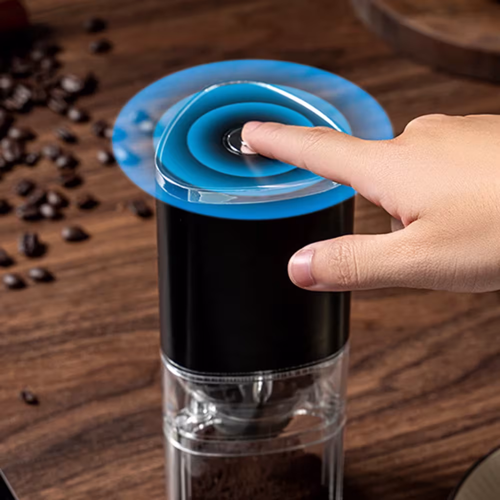 Electric Coffee Grinder Coffee Bean Grinder Cafe Automatic Portable USB Rechargeable Food Crusher For Drip Coffee Kitchen Gadgets