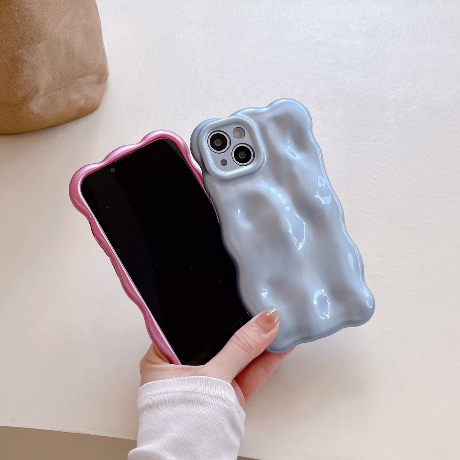 Korean Ins Solid Color Macaron For IPhone14pro Max Phone Case Apple 13 New 12 Soft Case 11