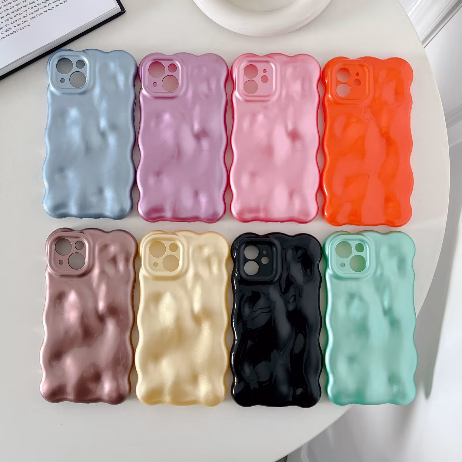 Korean Ins Solid Color Macaron For IPhone14pro Max Phone Case Apple 13 New 12 Soft Case 11