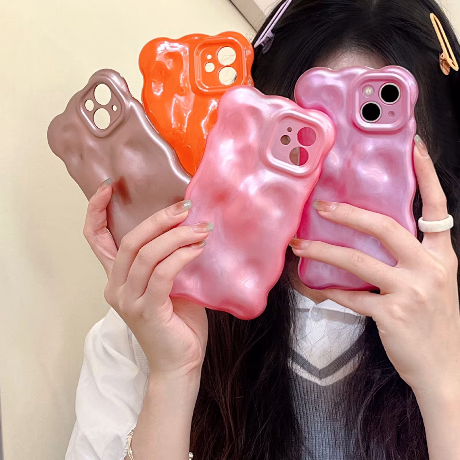 Korean Ins Solid Color Macaron For IPhone14pro Max Phone Case Apple 13 New 12 Soft Case 11