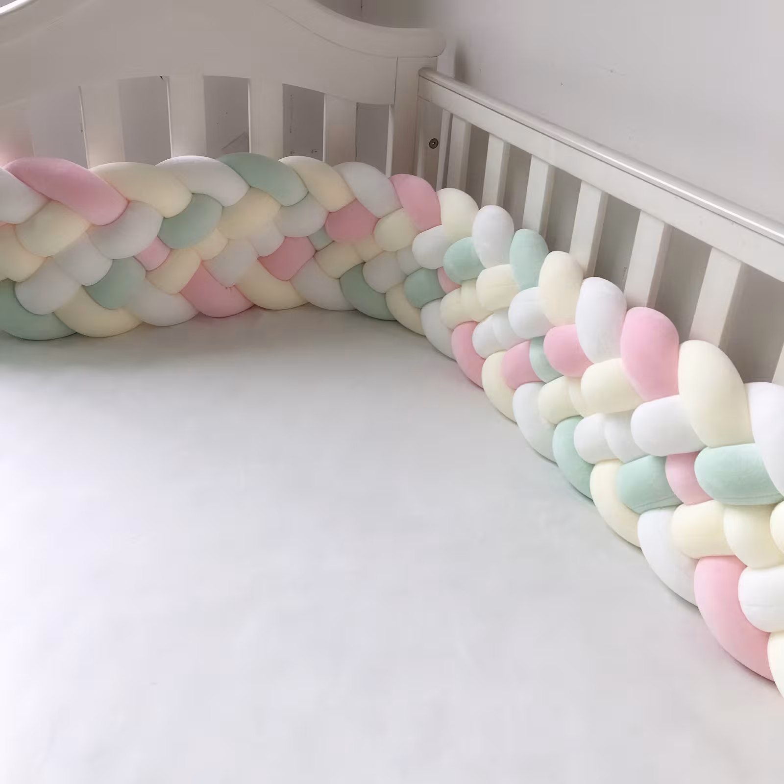 Six-strand Bed Fence Twist Braid New Hand-woven Long Knotted Pillow