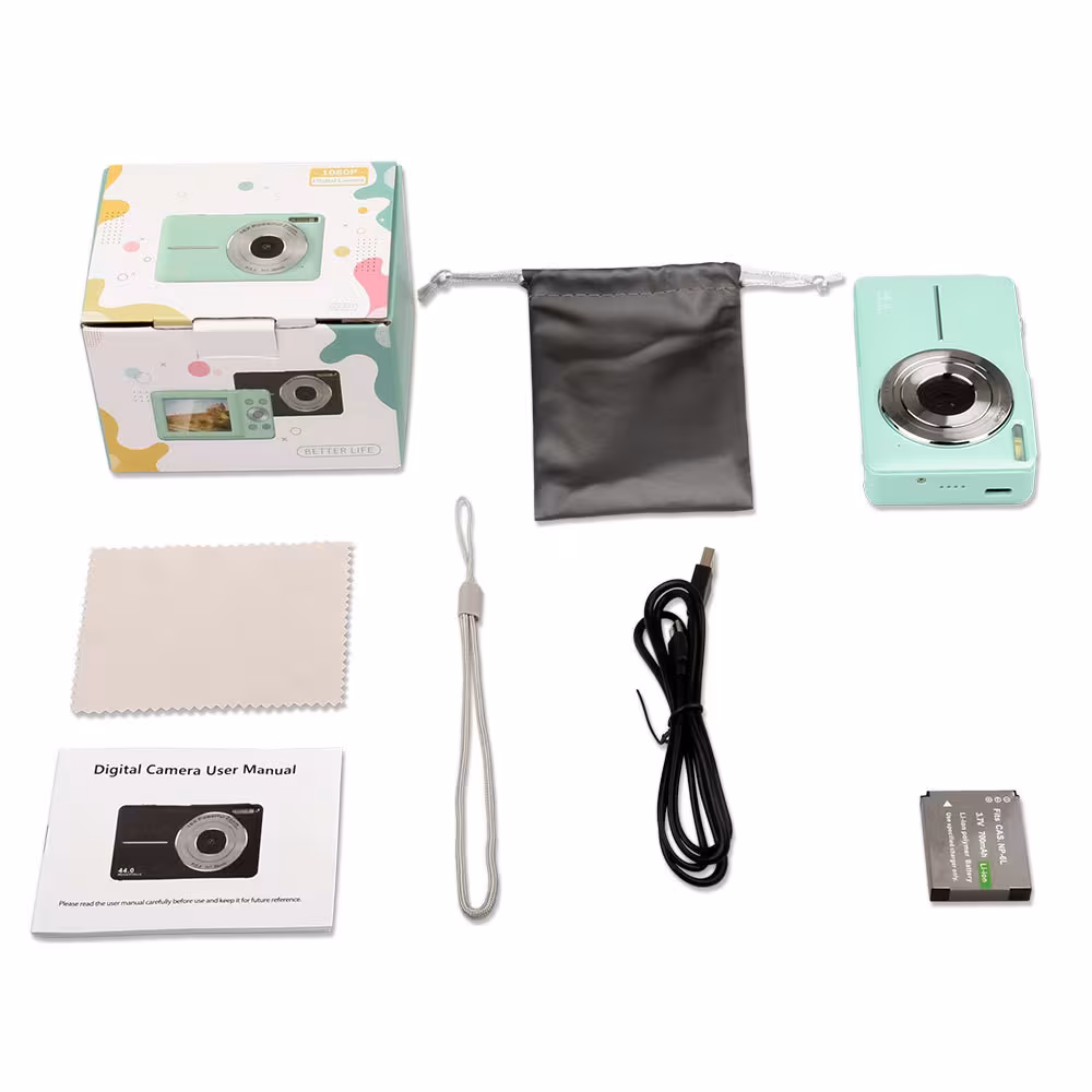 Mini Digital Camera Children's HD Digital Camera Student Mini Digital Camera Boys And Girls Christmas Birthday Gift Children's Entry-level Camera